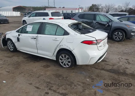 2020 Toyota Corolla Le z USA, uszkodzony, nr VIN JTDEPRAE9LJ102301